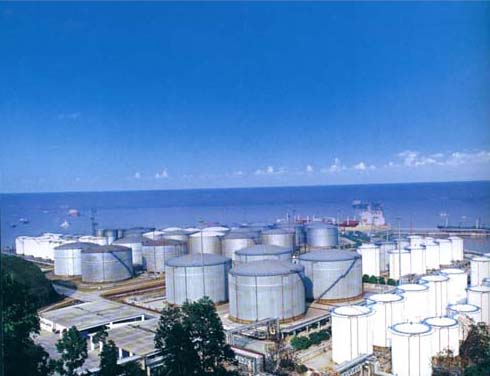 粤海油库全景图